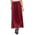 Kate Kasin Femmes Retro Vintage Solid Color Summer Pleated Maxi Long Skirt 40 &quot;KK000614-1